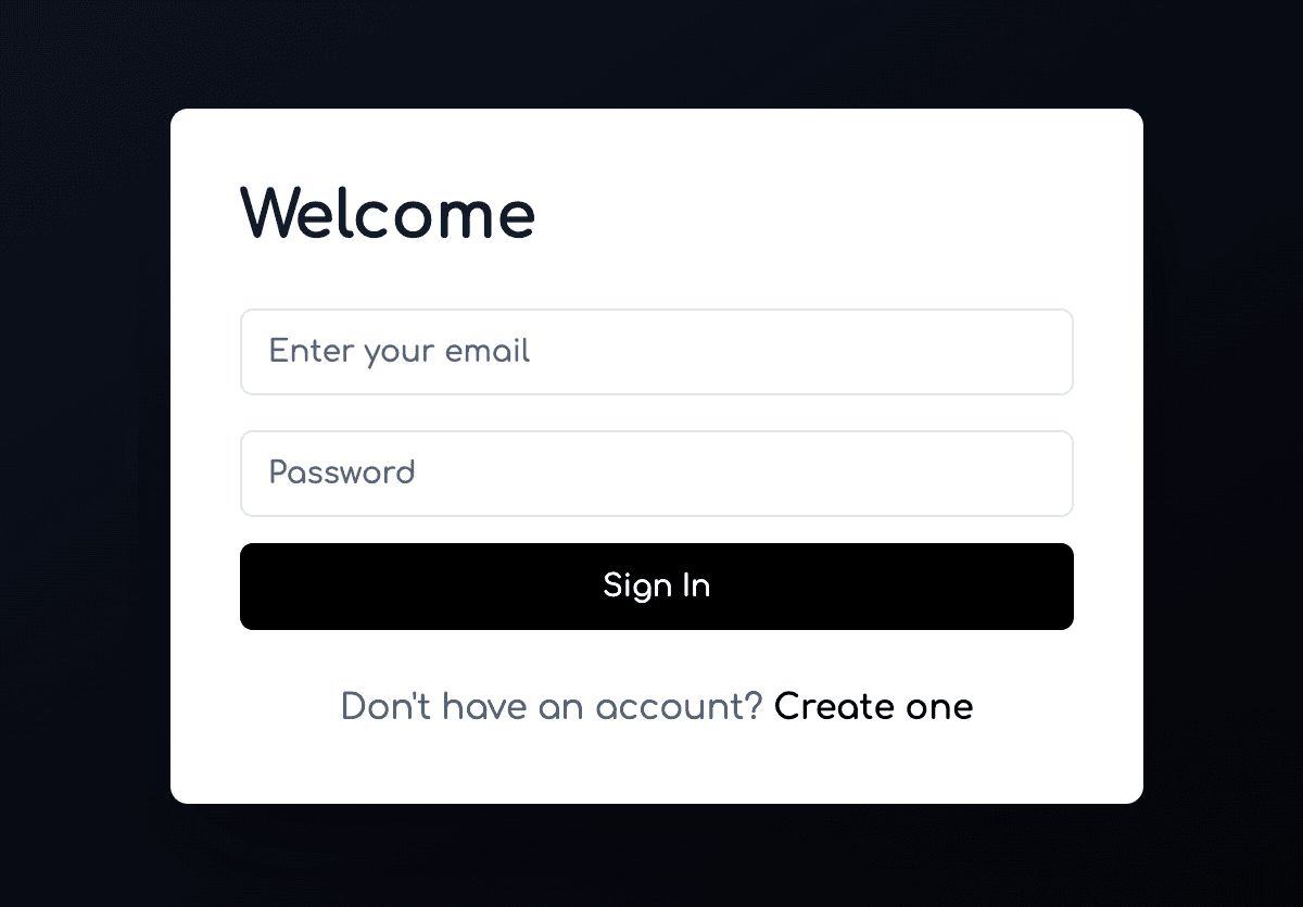 Old KobotAI Sign In Page