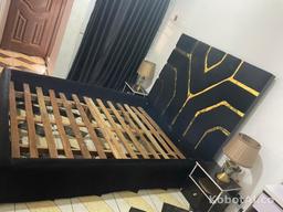 4/6 bedframe with two sides drawer 2