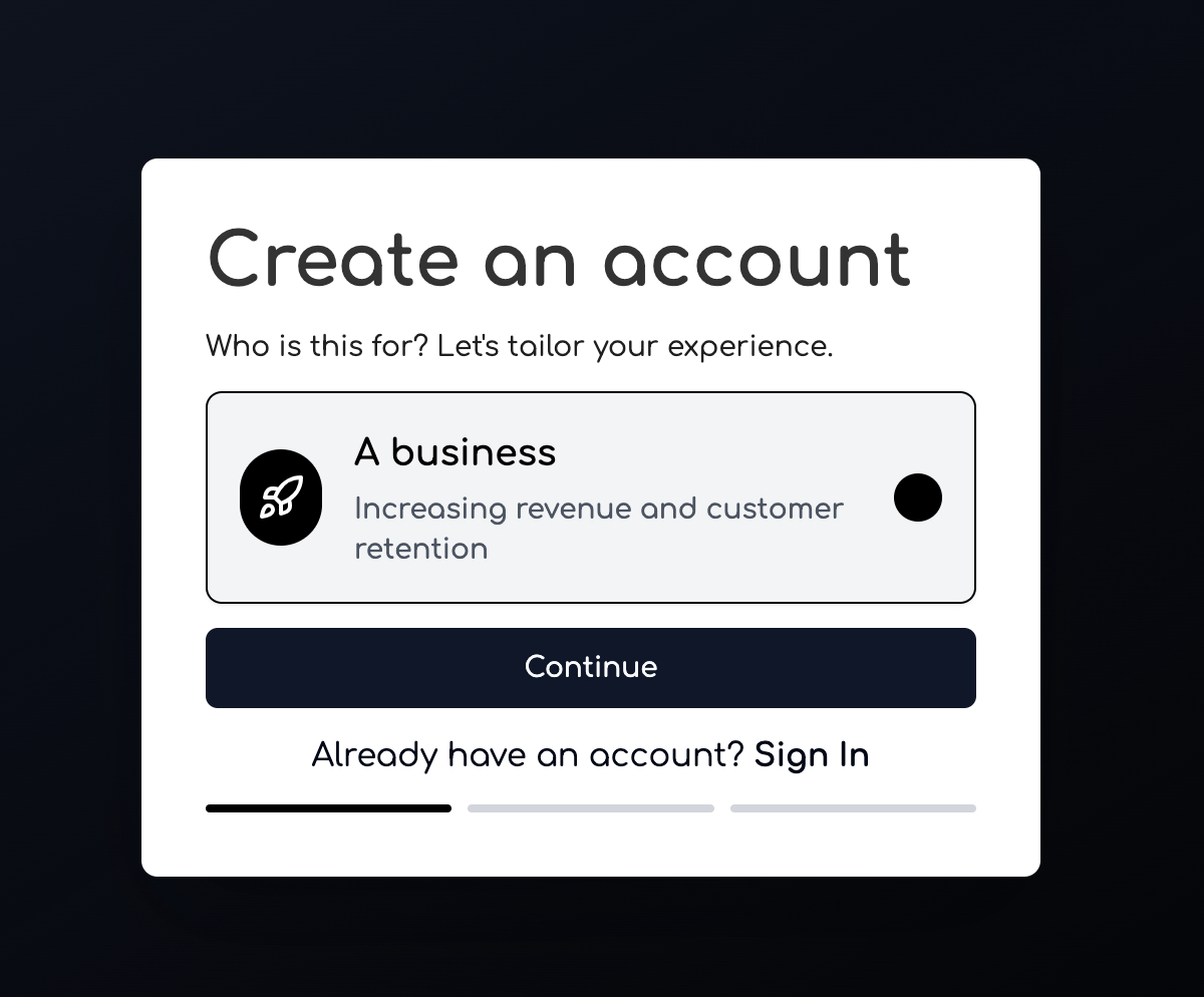 Old KobotAI Sign Up Page